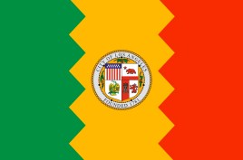 los angeles flag