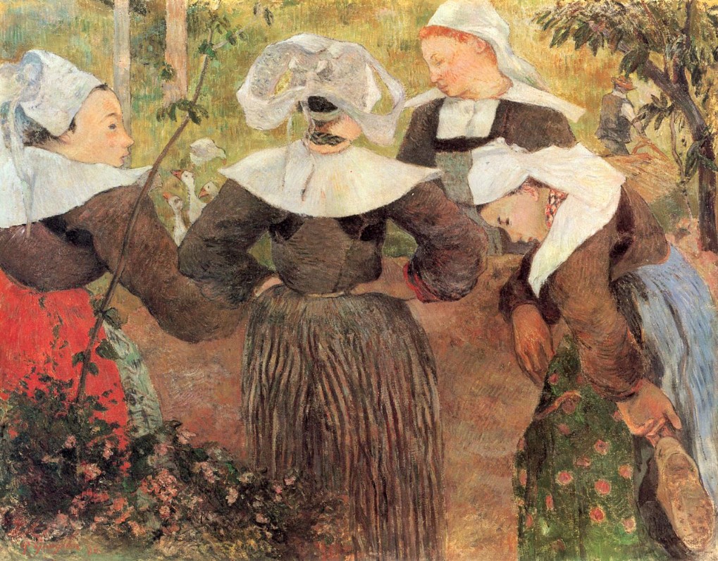 Four Breton Women, 1886