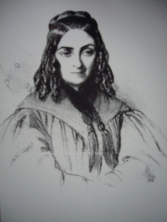 Gauguin's maternal grandmother, Flora Tristan (1803–1844) in 1838